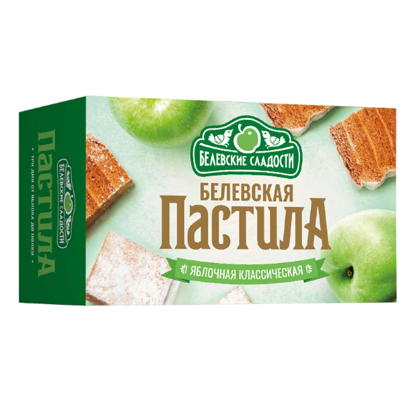 №2 Пастила  200г диетическая КЛАССИКА, НОВЫЙ ФОРМАТ (4 шт по 50гр)   в Раменском